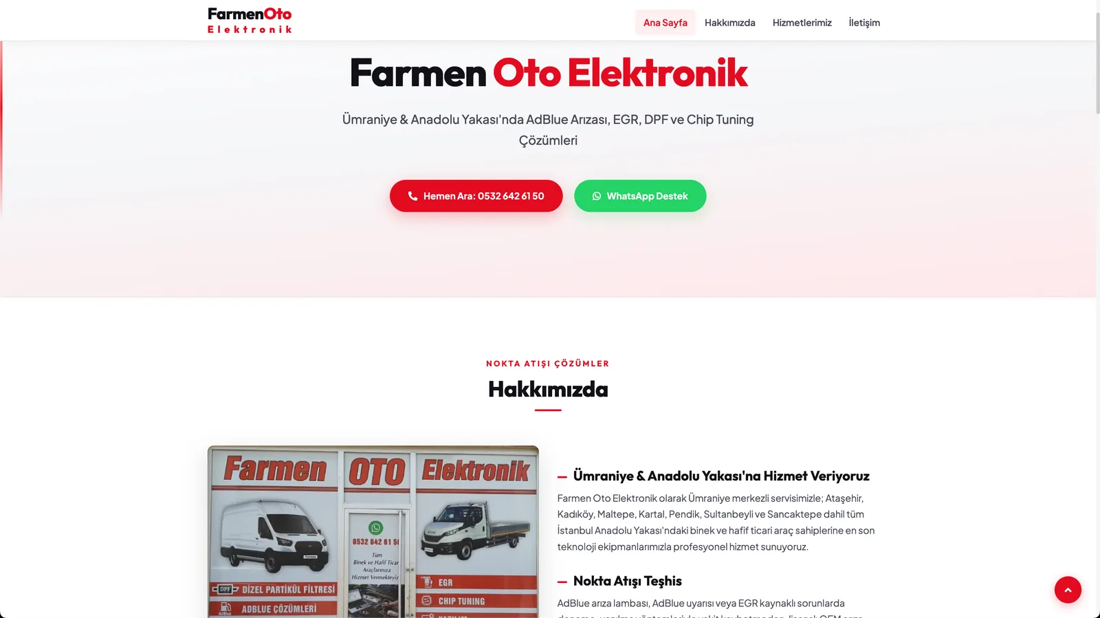 Farmen Oto Elektronik — ekran görüntüsü