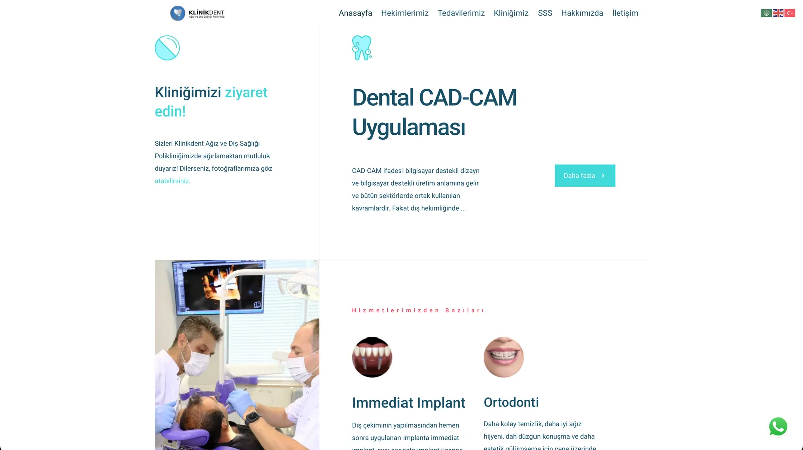 Klinikdent — ekran görüntüsü