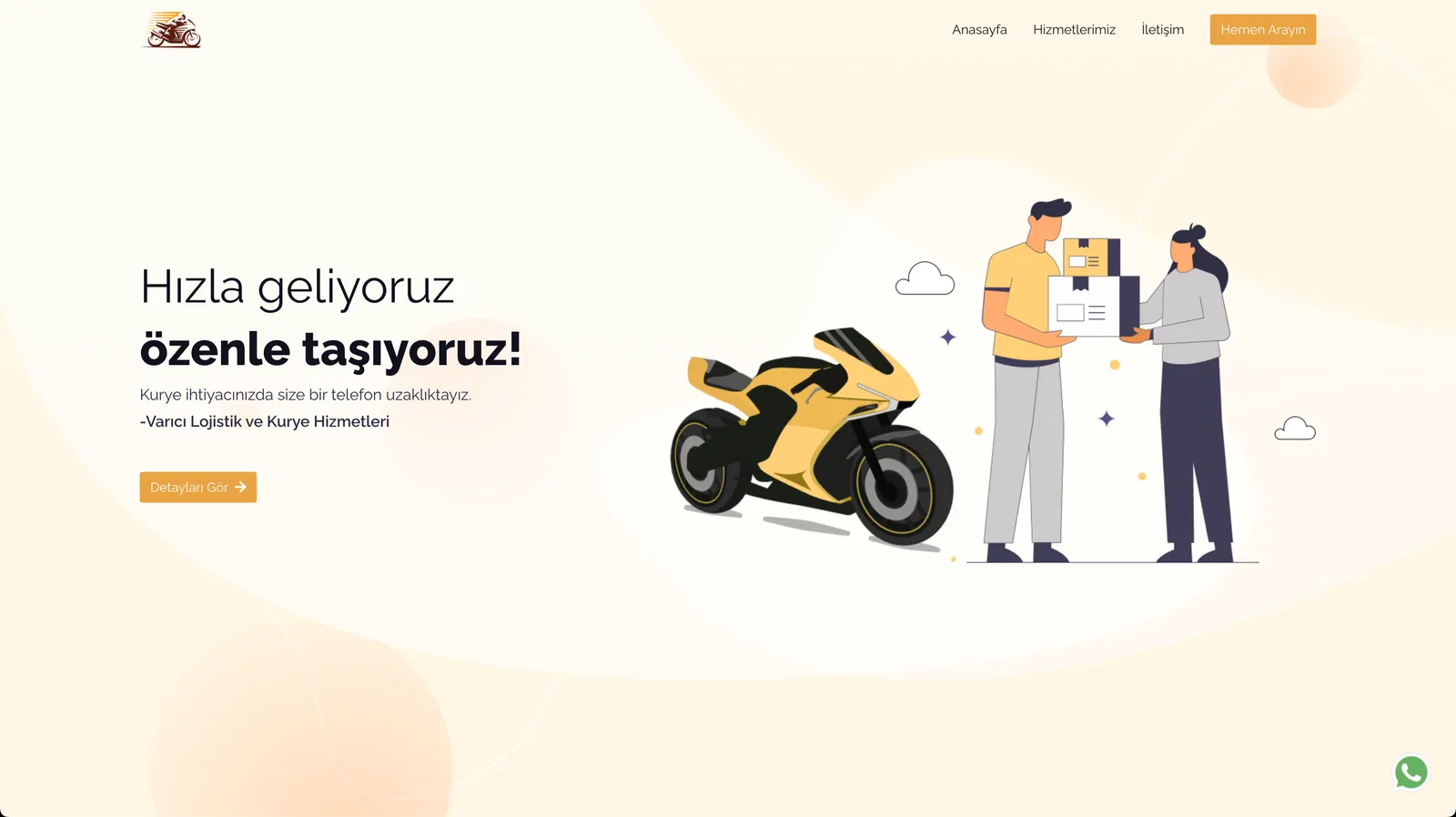 Varıcı Lojistik — ekran görüntüsü